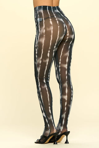 Sheer High Rise Leggings Look Up Deals