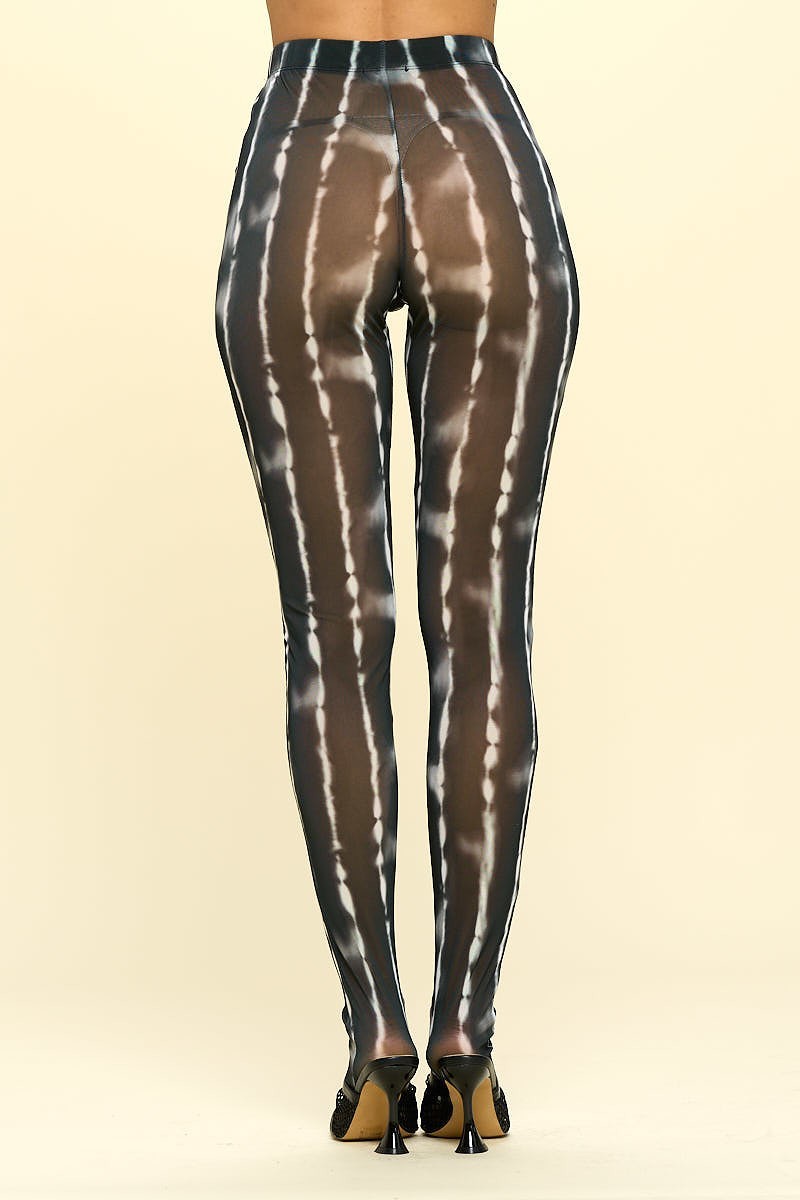 Sheer High Rise Leggings Look Up Deals