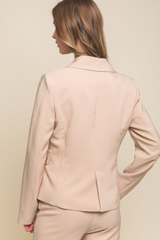 Single Button Closures Vertigo Blazer Look Up Deals