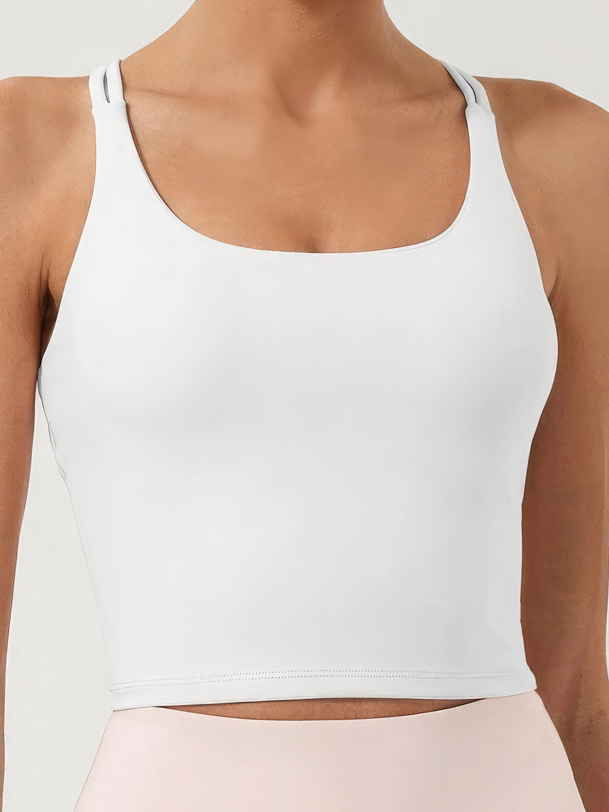 Solid Color Plain Sports Bra Look Up Deals