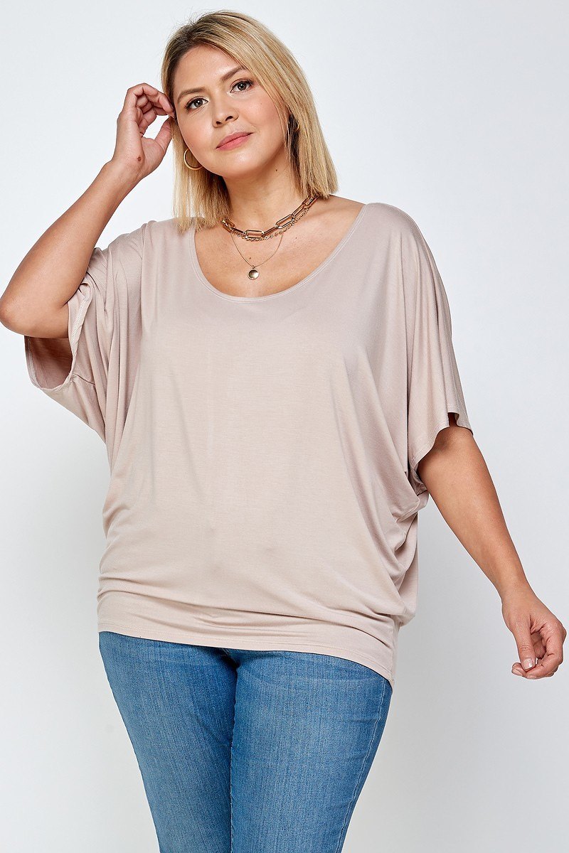 Solid Knit Top, With A Flowy Silhouette Look Up Deals