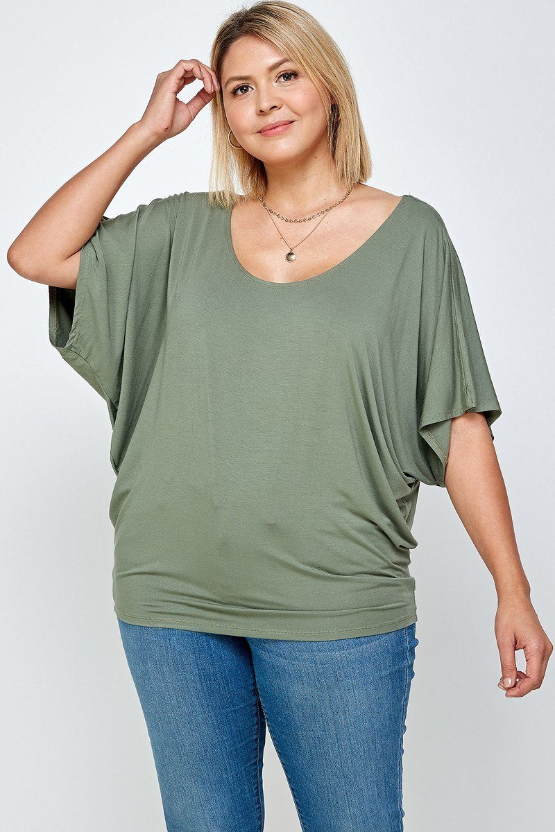 Solid Knit Top, With A Flowy Silhouette Look Up Deals