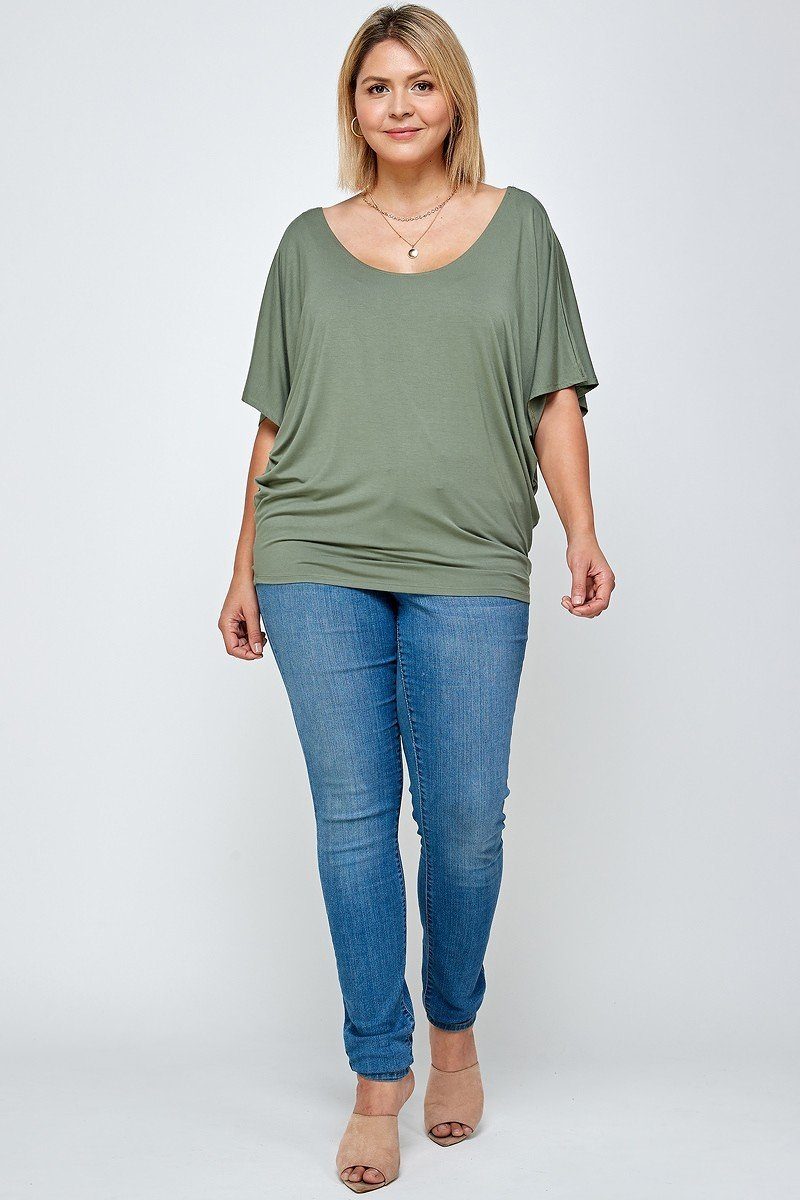 Solid Knit Top, With A Flowy Silhouette Look Up Deals