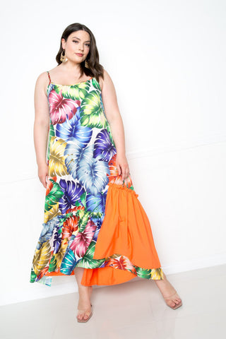 Splice Tropical Dress Look Up Deals