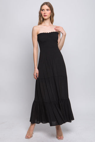 Strapless Maxi Dress Look Up Deals