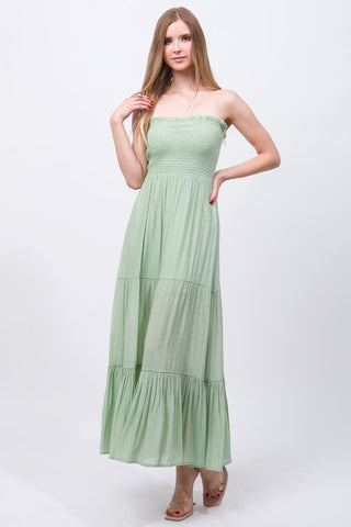 Strapless Maxi Dress Look Up Deals