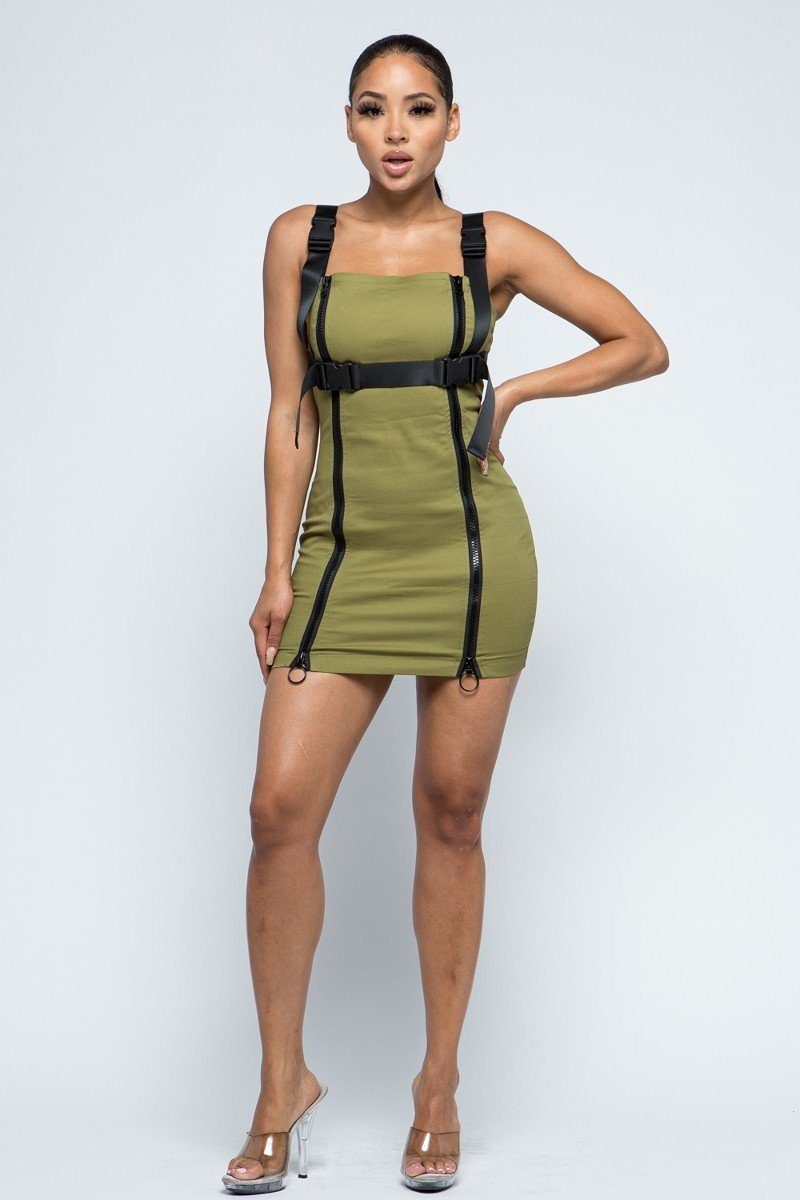 Stretchable Cotton Mini Dress Look Up Deals