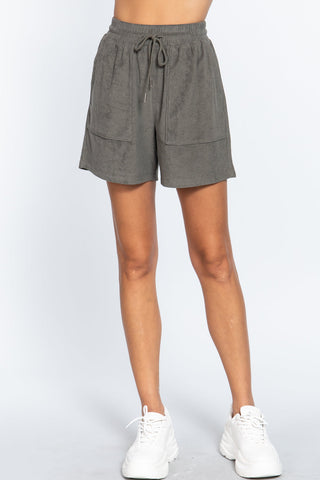 Terry Toweling Shorts Look Up Deals