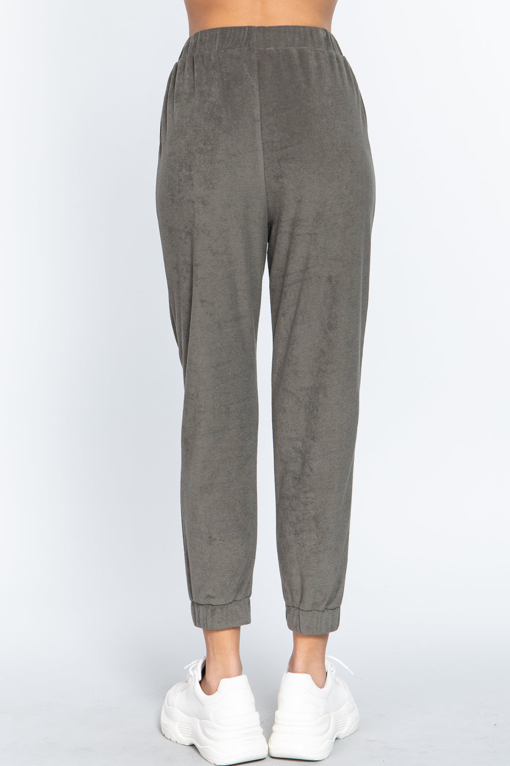 Terry Towelling Long Jogger Pants Look Up Deals