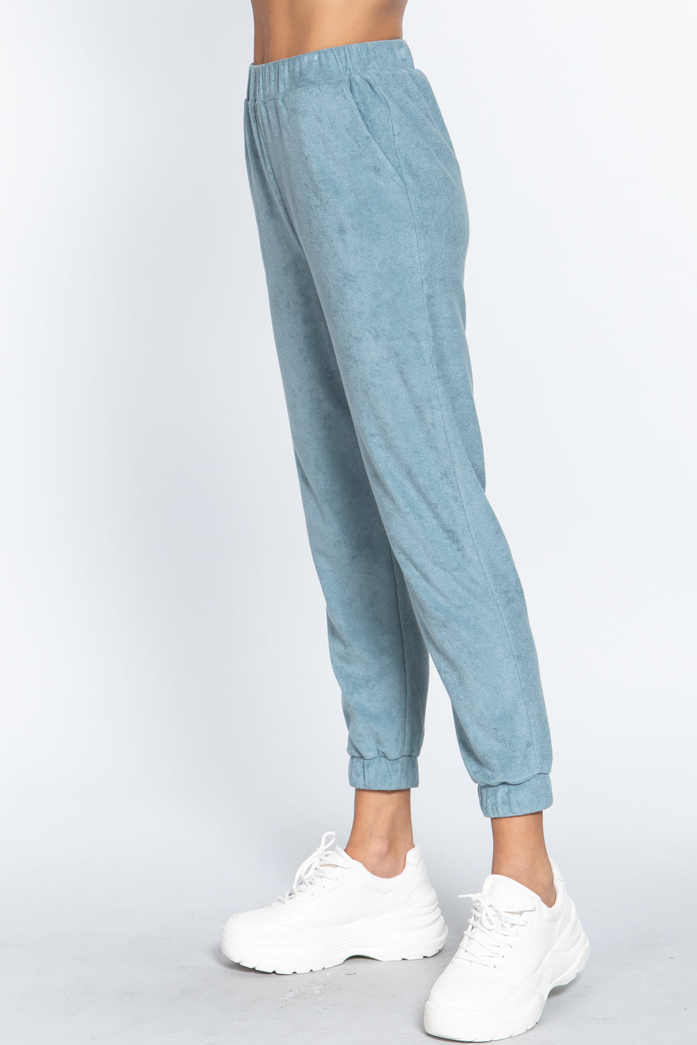 Terry Towelling Long Jogger Pants Look Up Deals