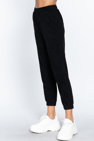 Terry Towelling Long Jogger Pants Look Up Deals