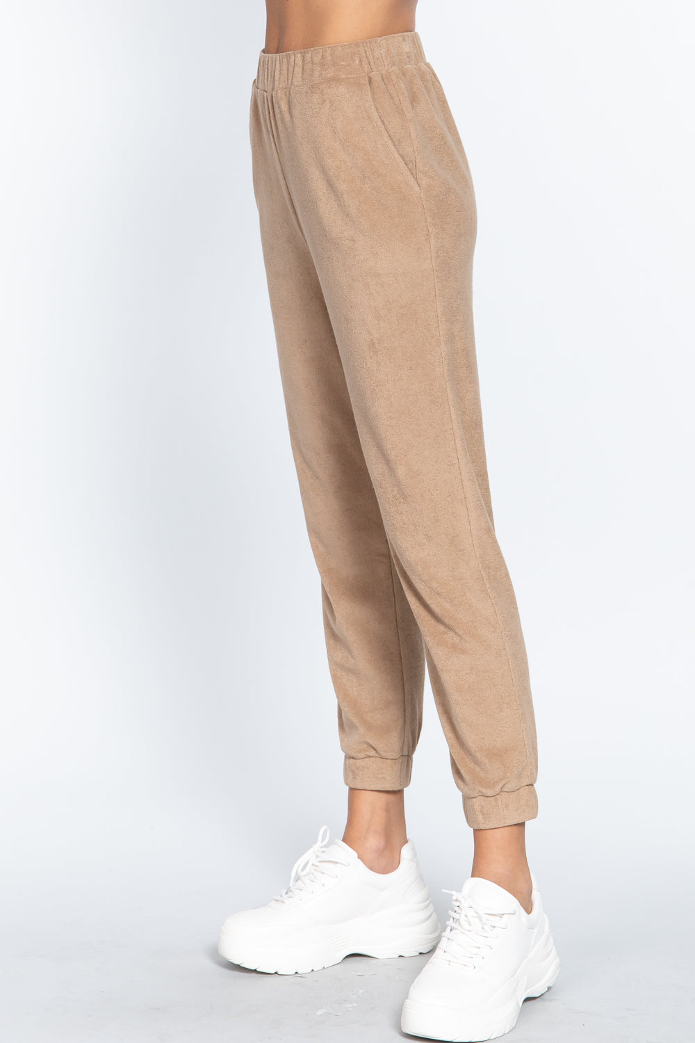 Terry Towelling Long Jogger Pants Look Up Deals