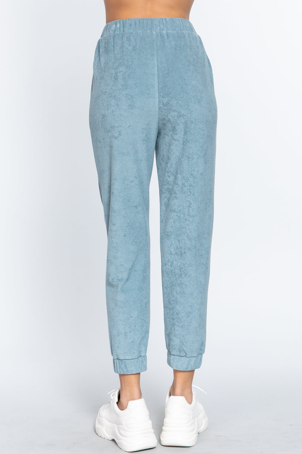 Terry Towelling Long Jogger Pants Look Up Deals