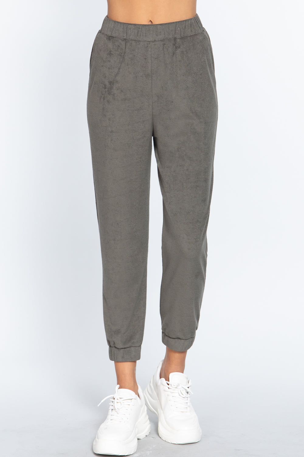 Terry Towelling Long Jogger Pants Look Up Deals