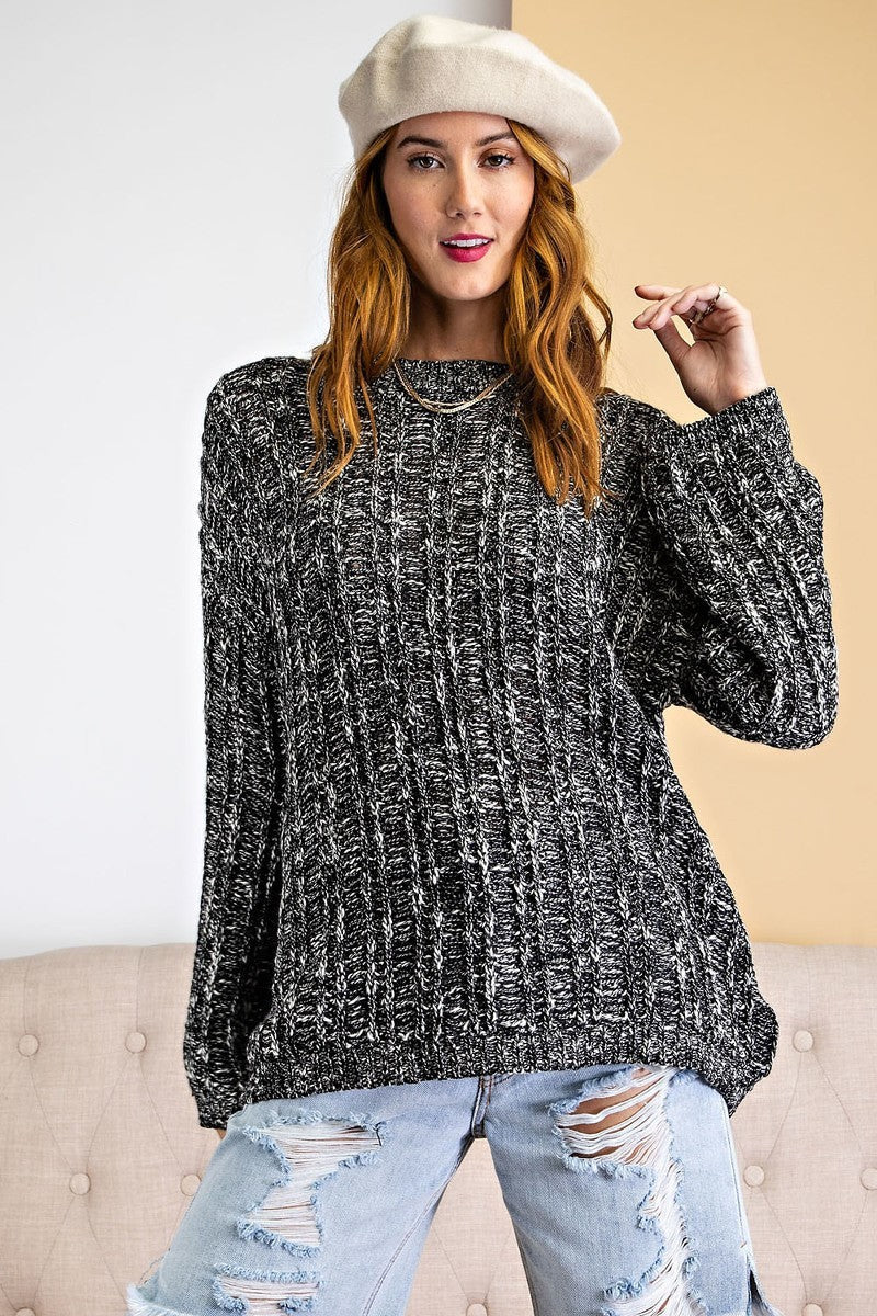 Textured Knitted Sweater Look Up Deals