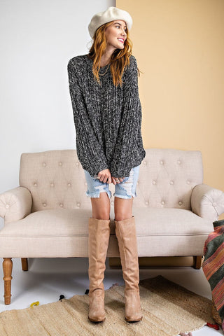 Textured Knitted Sweater Look Up Deals