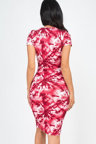 Tie-dye Printed Dress Look Up Deals