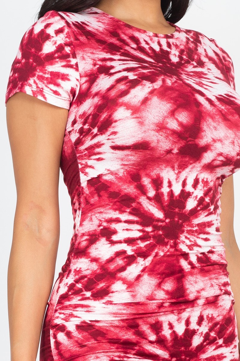 Tie-dye Printed Dress Look Up Deals