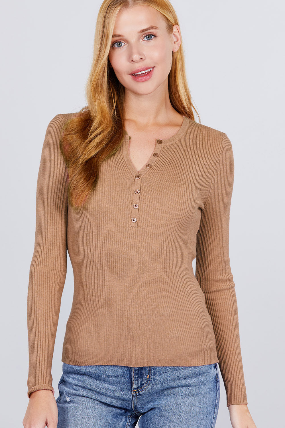 Viscose Henley Sweater Look Up Deals