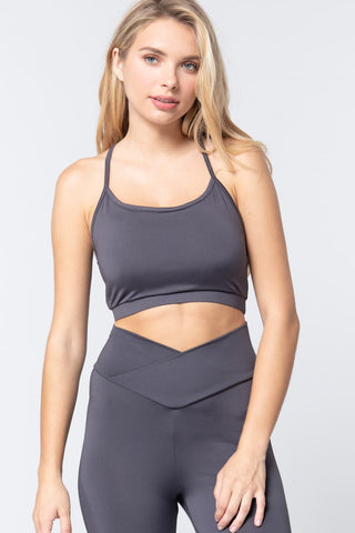 Workout Cami Bra Top Look Up Deals