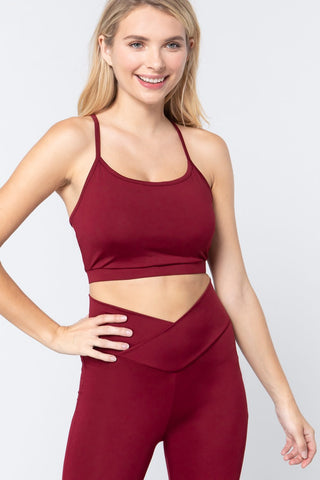 Workout Cami Bra Top Look Up Deals